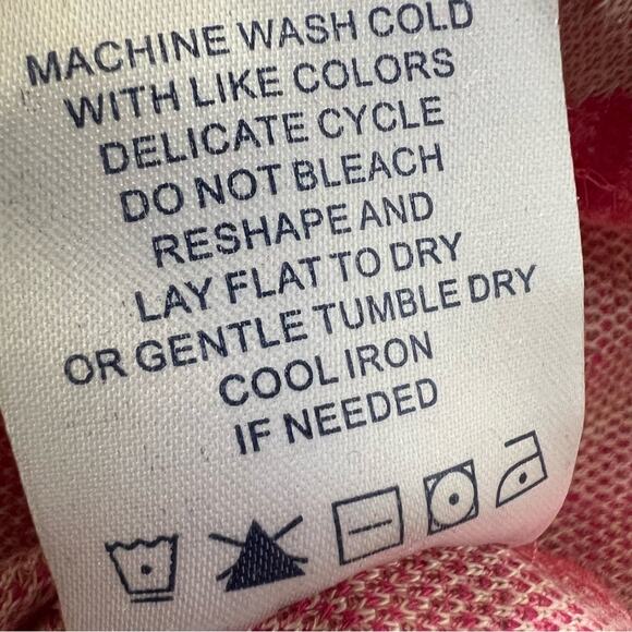 Tyler Boe Pink Cheetah print dress w pockets, front pleat size SM - Picture 7 of 11